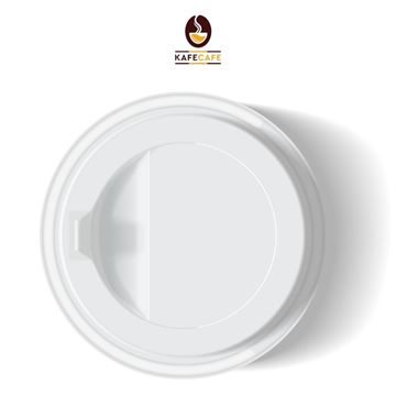 Picture of LID WHITE FOR CUP 08OZ / 237ML CUP x 50pcs ( LID ONLY )